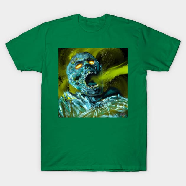 Caustic Mummy T-Shirt by Chris LaBonte